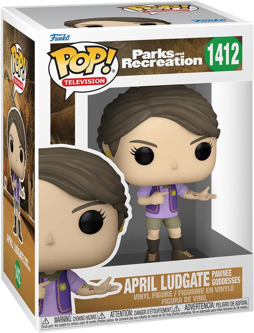 Funko Pop! TV: Parks and Recreation - April Ludgate (Pawnee Goddesses) Vinyl Figure 1