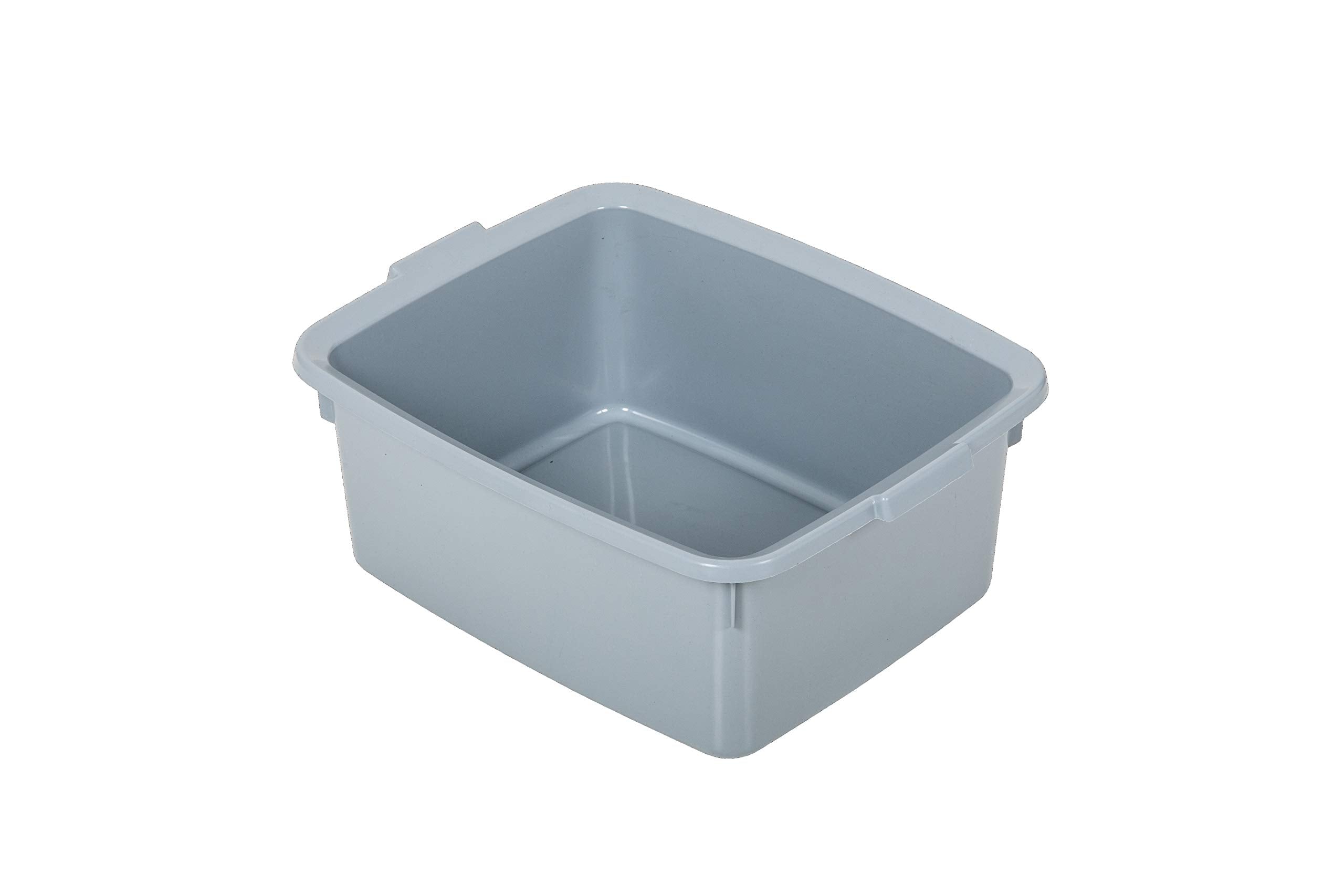 Addis 12L Eco Recycled Plastic Washing Up Bowl - Made in UK | Light Grey