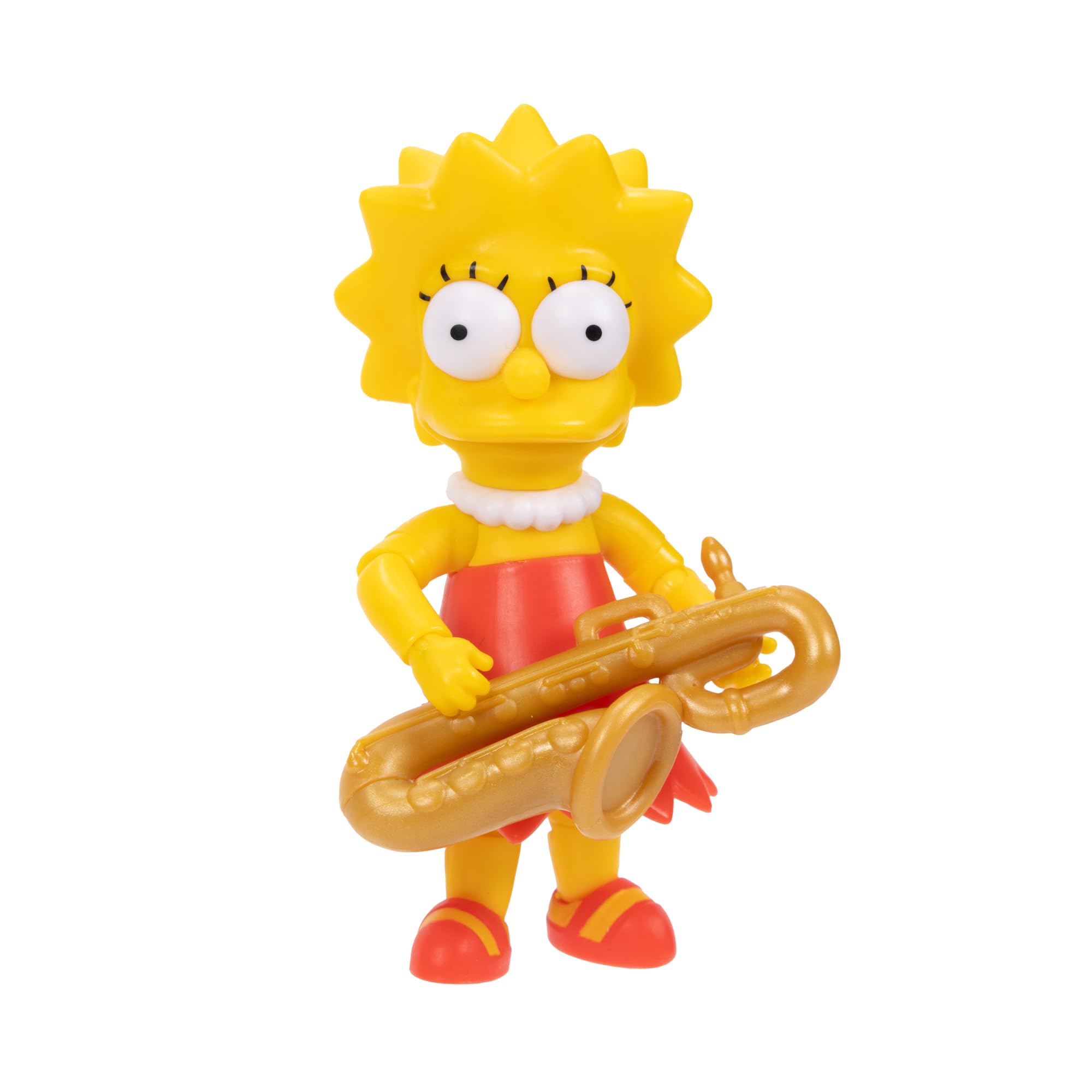 JAKKS Pacific The Simpsons - Lisa Simpson 12.7cm Action Figure with Saxophone 2