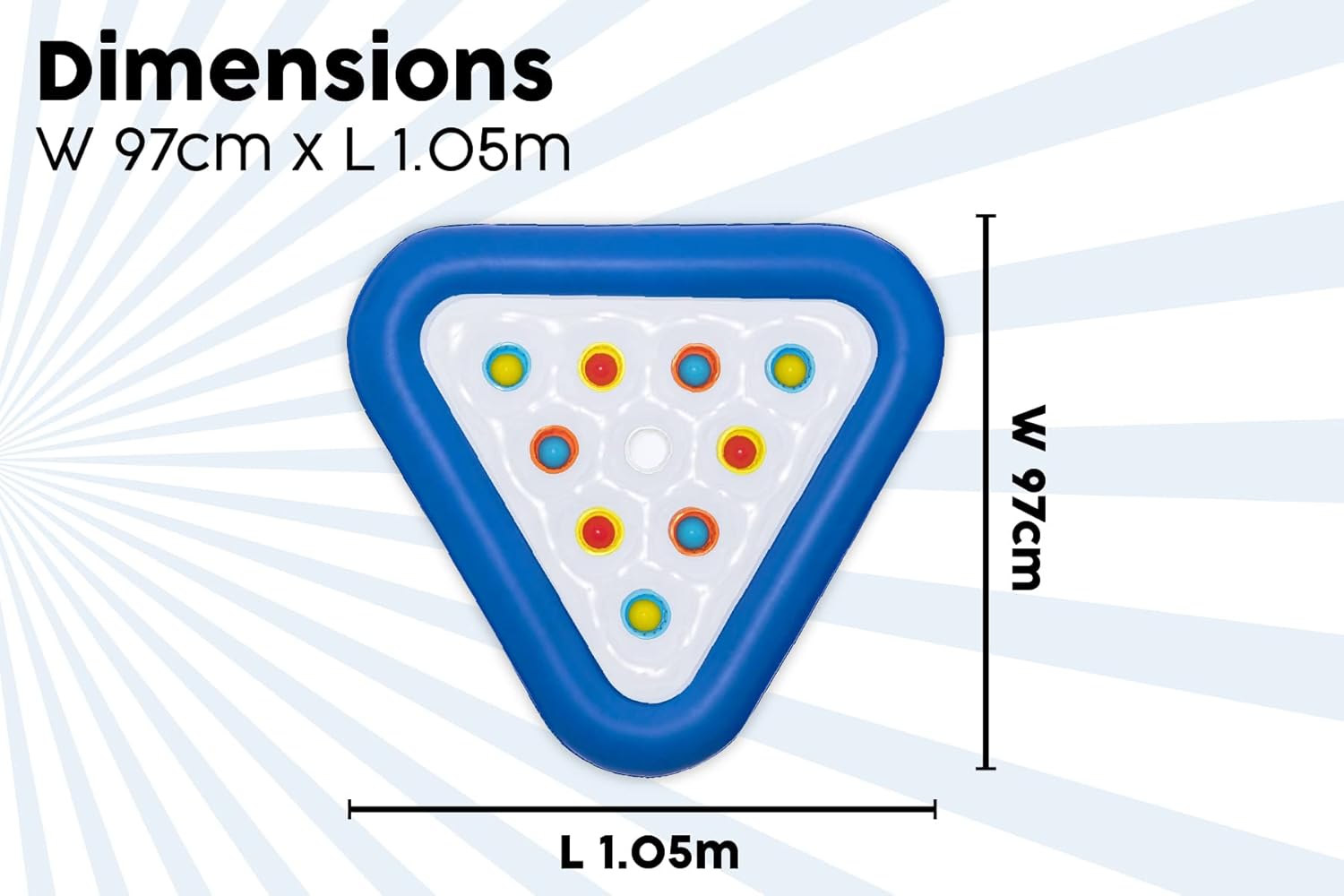 Bestway Pong Champion Pool Game - Inflatable Water Ball Game for Families 2