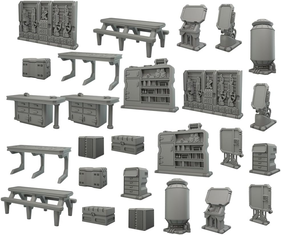 Mantic Games TerrainCrate: Starship Scenery