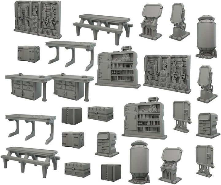 Mantic Games TerrainCrate: Starship Scenery