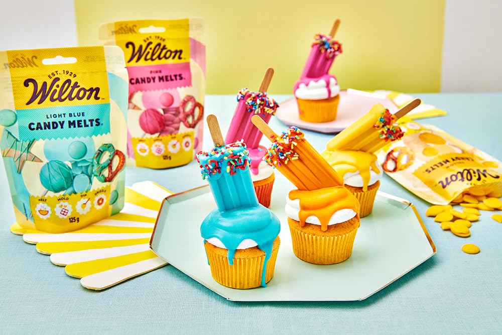 Wilton Candy Melts Dark Green - Melting Candy with Sweet Creamy Flavour for Baking and Decorating 3