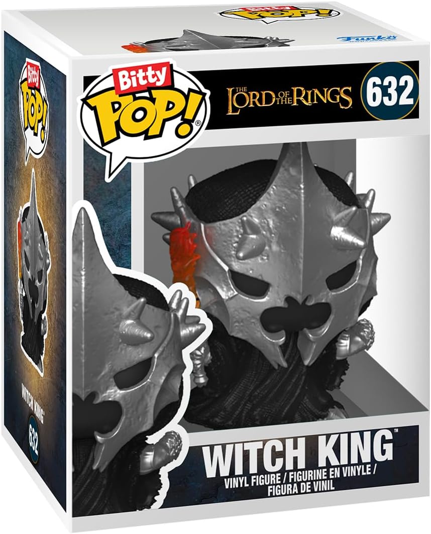 Funko Bitty Pop! Lord Of the Rings - Witch King 4PK and A Surprise Mystery Mini