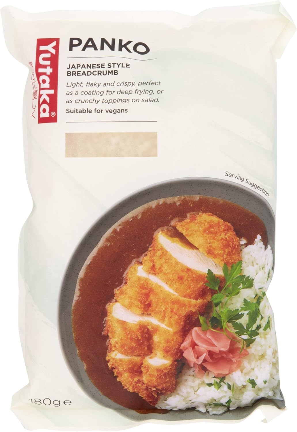 Yutaka Panko Bread Crumbs - Ultra-Crispy Japanese Style | 180g | Vegan-Friendly
