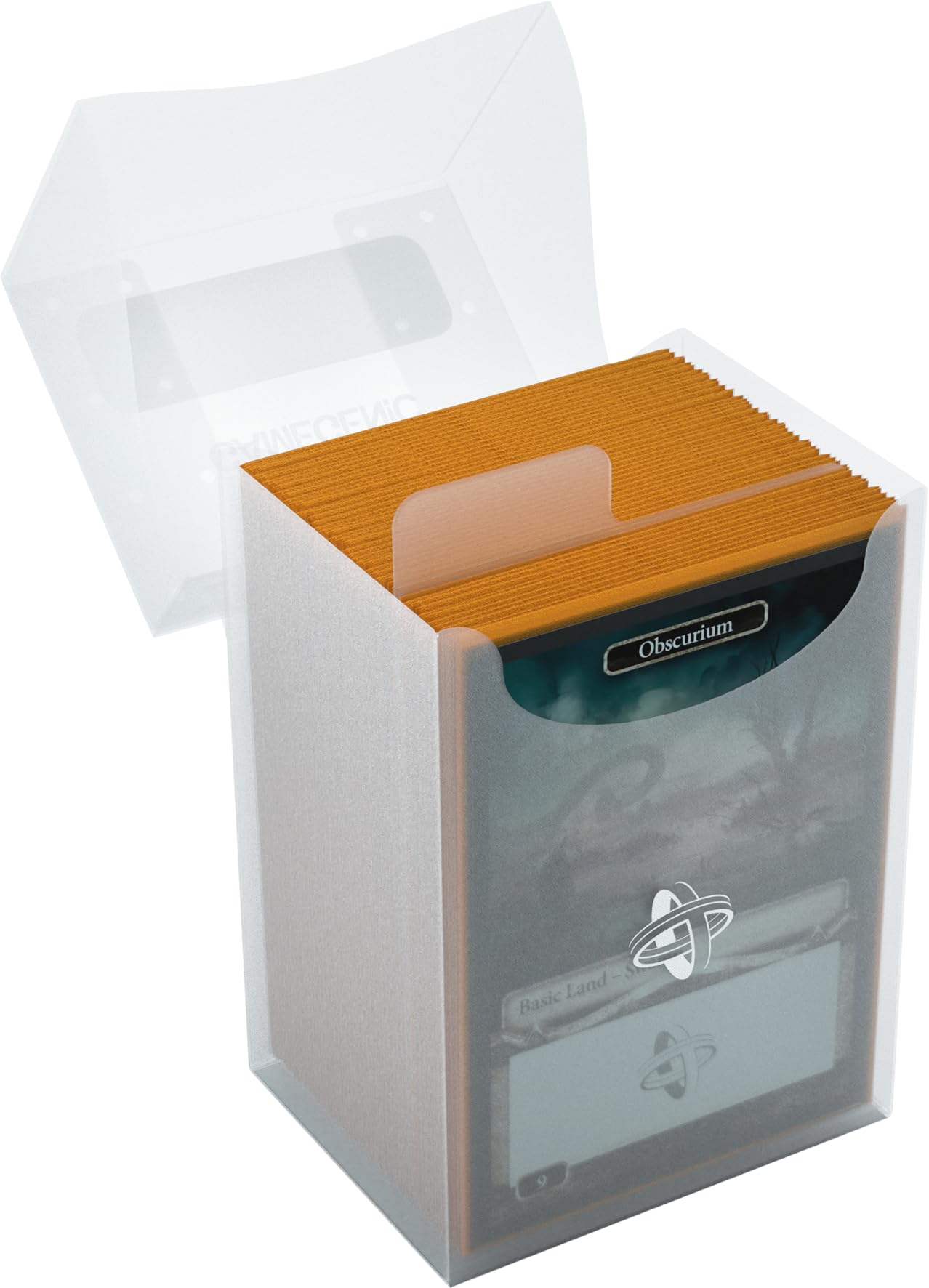 Gamegenic 80-Card Deck Holder – Clear Case for TCGs with Cobra Neck Closure 6