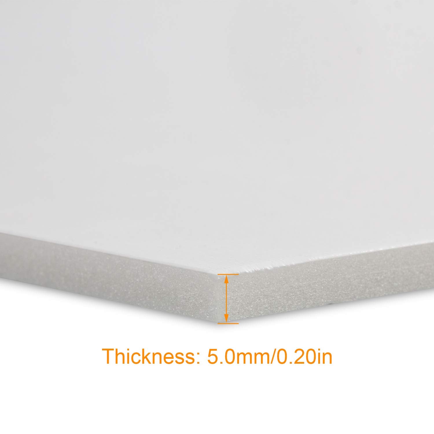 ASelected White Foam Board - 16 Pack A3 Size 5mm Thick Polystyrene for Crafts & Mounting 3