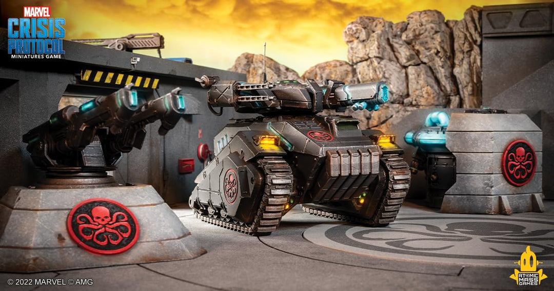 Atomic Mass Games Marvel Crisis Protocol Hydra Turret Terrain Pack