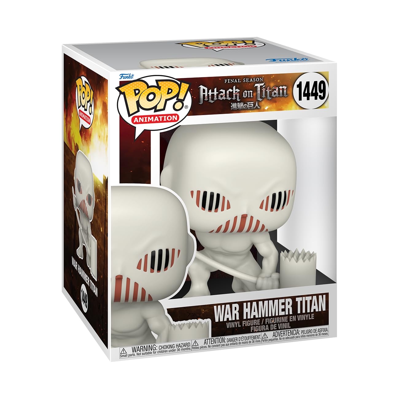 Funko Pop! Animation - Attack on Titan: War Hammer Titan Vinyl Figure (67933) 4