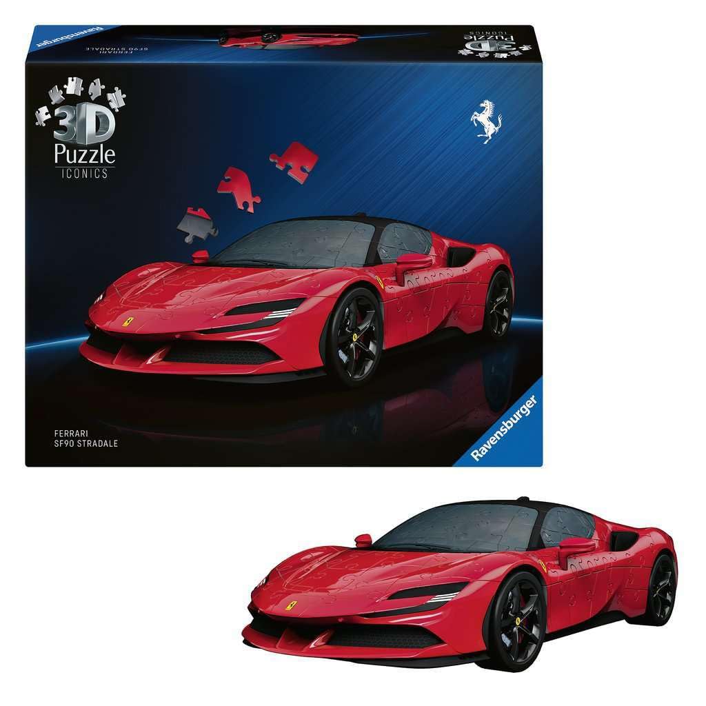 Ravensburger Ferrari Stradale 108-Piece 3D Jigsaw Puzzle 13