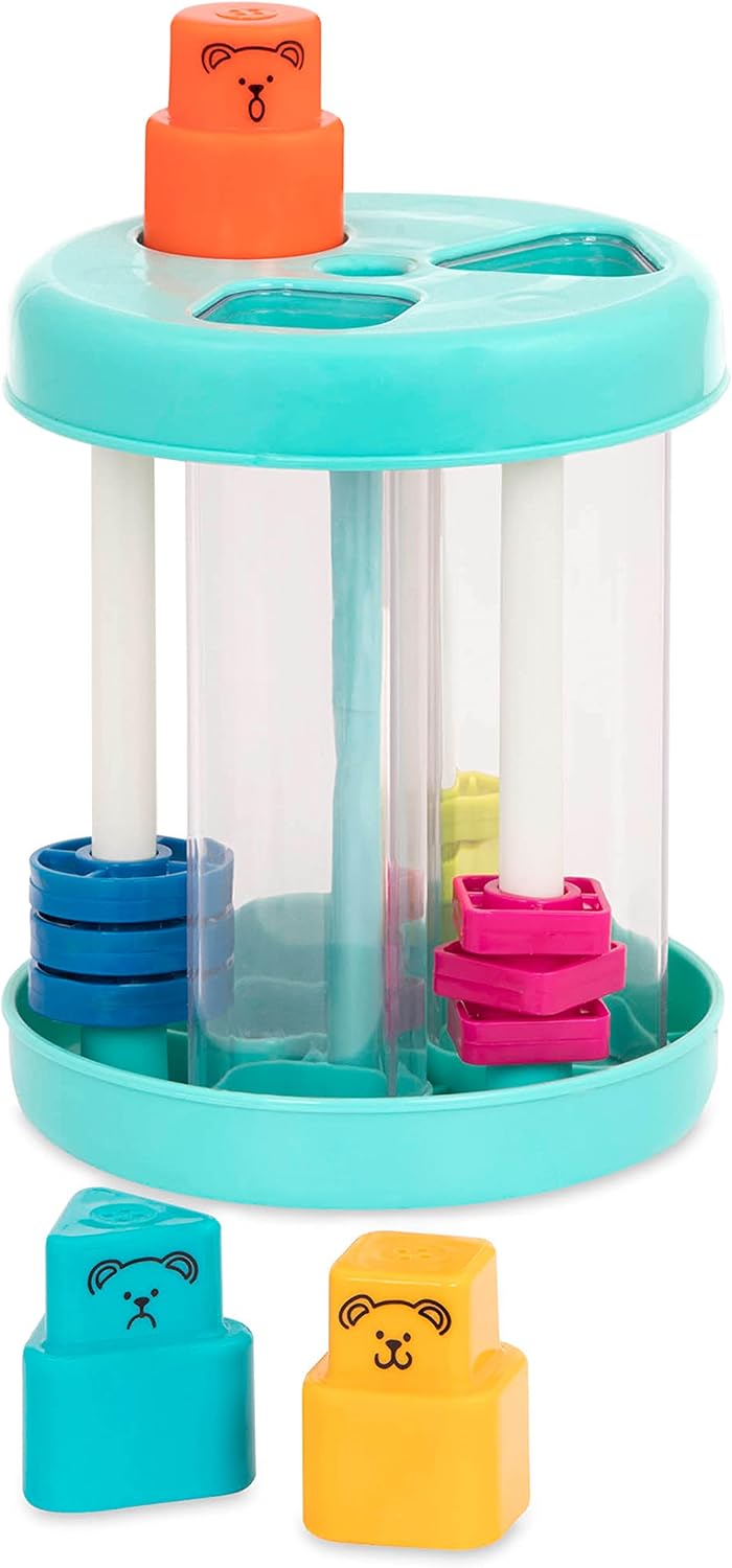 Battat BT2600Z Shapes & Sounds Sorter - Educational Toddler Toy for 18 Months+ 2