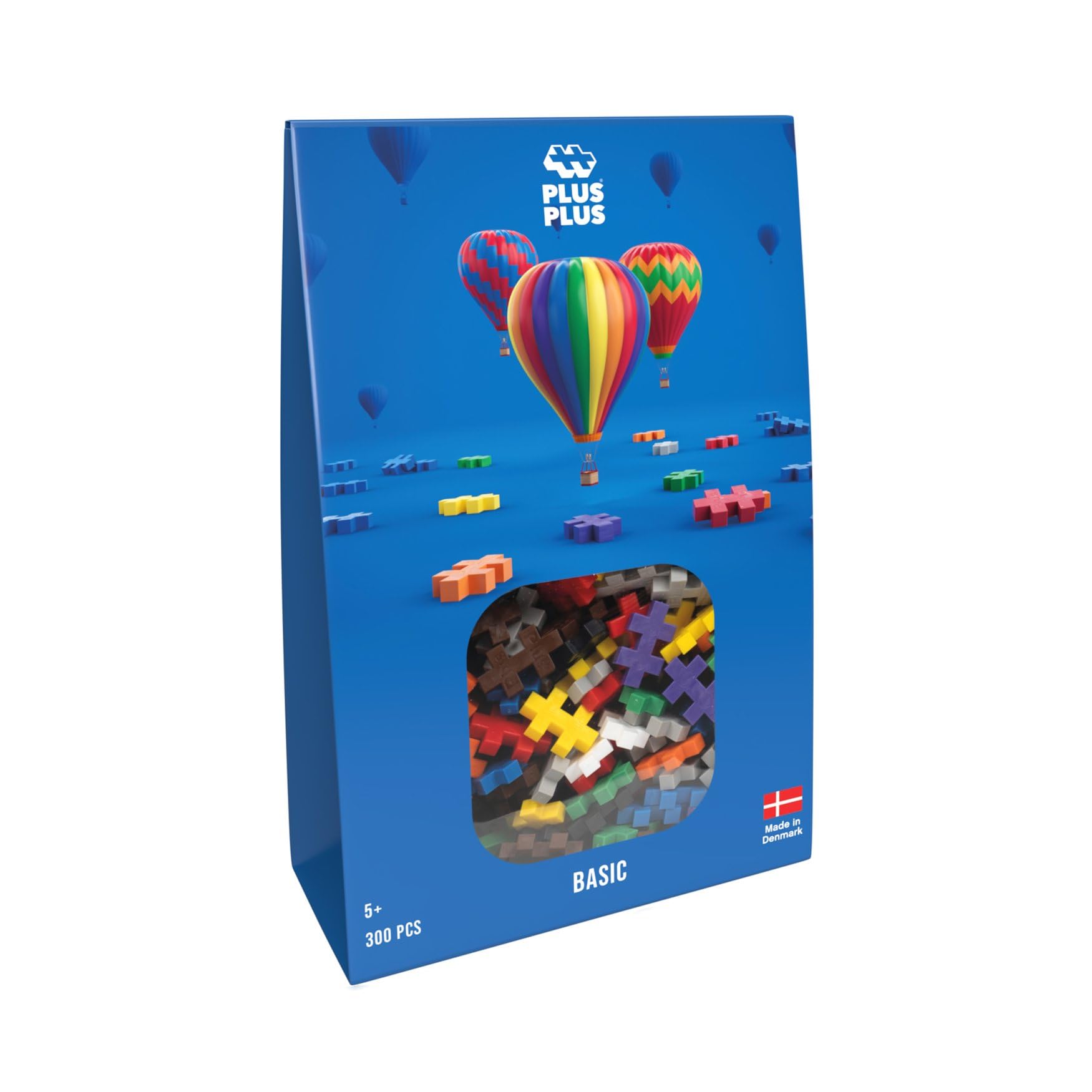 PLUS PLUS Basic Building Set - 300 Pieces | Ages 3+ | STEM Learning Toy
