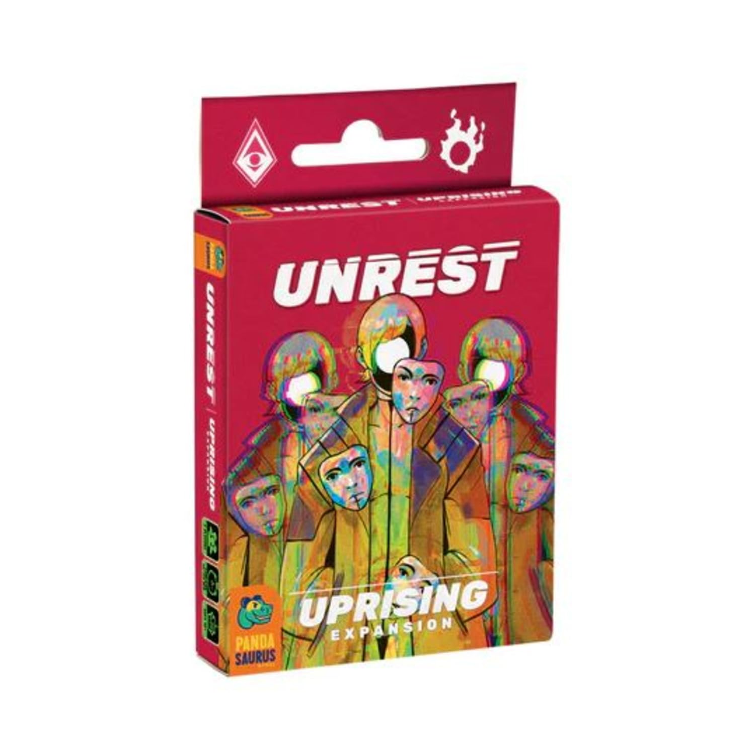 Pandasaurus Games Uprising: Unrest Dedicated Deck Card Game | 2 Players | 1-2 Hours | Age 10+