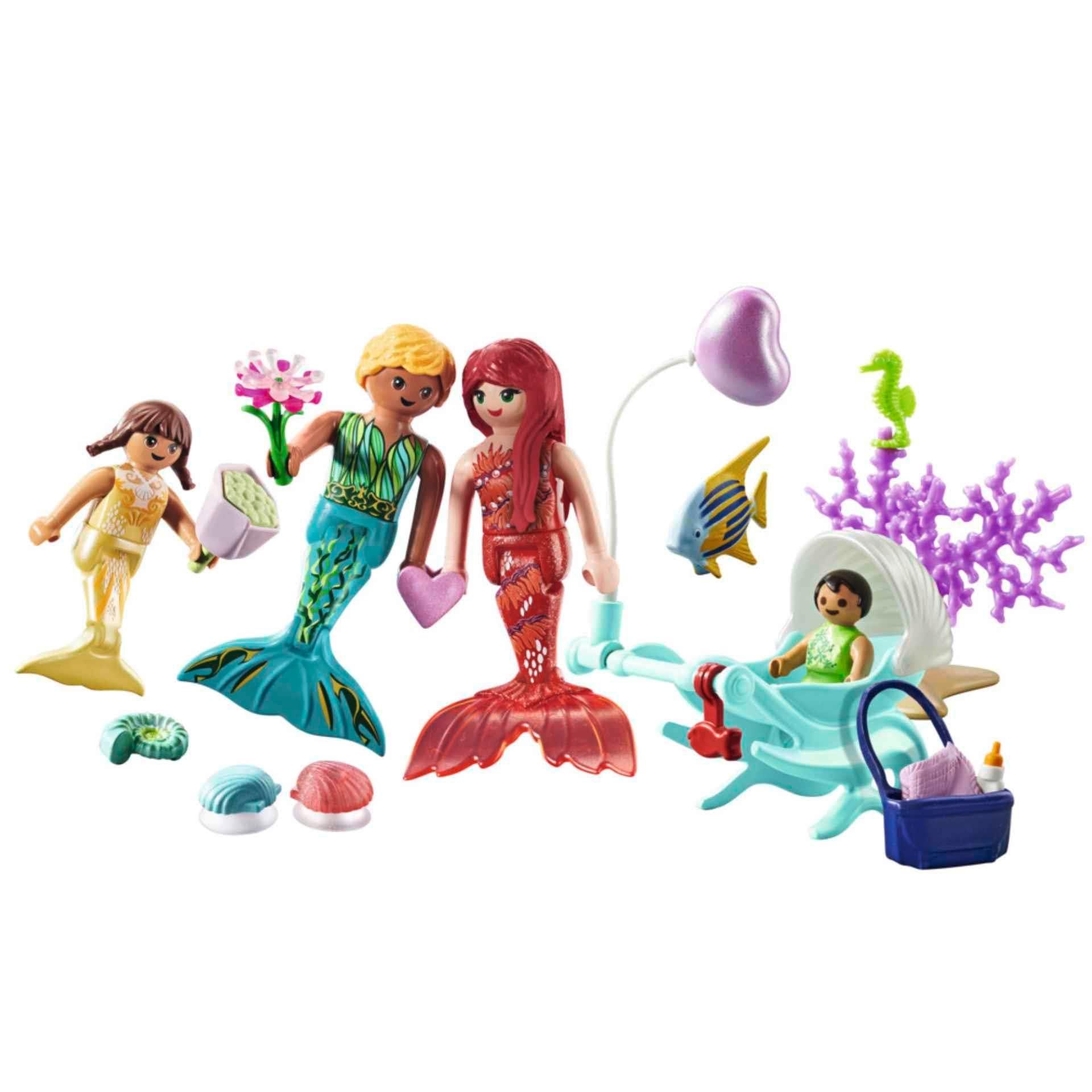 Playmobil Mermaids Family Starter Pack - Imaginative Playset for Ages 4+