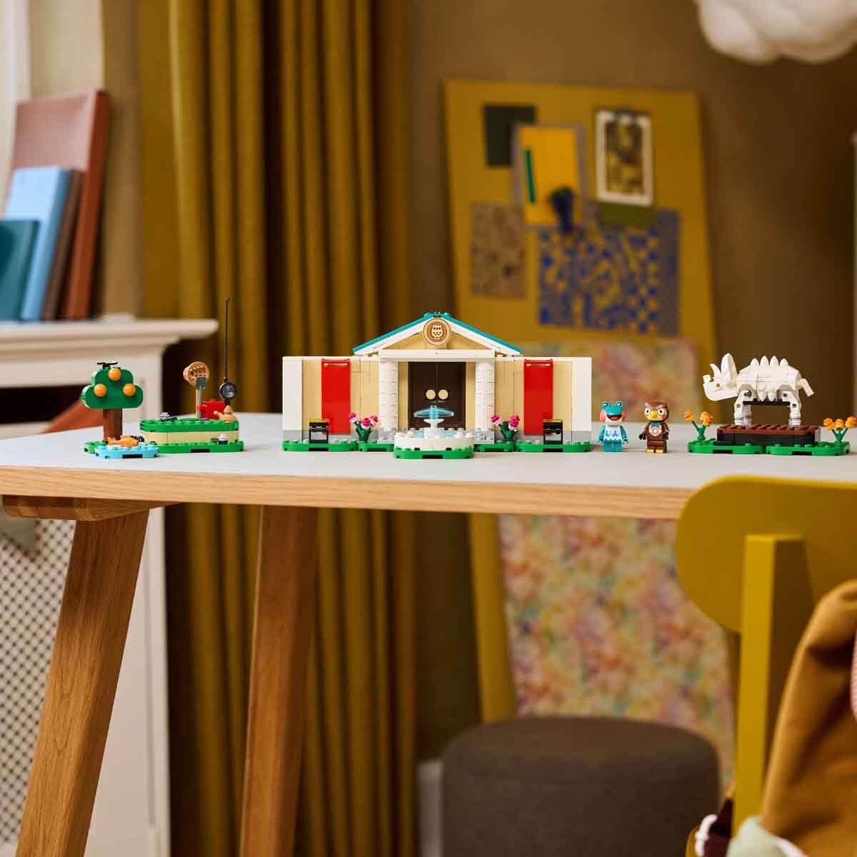 LEGO Animal Crossing Blathers's Museum Collection Building Set 77056 | Ages 7+ | 2 Minifigures