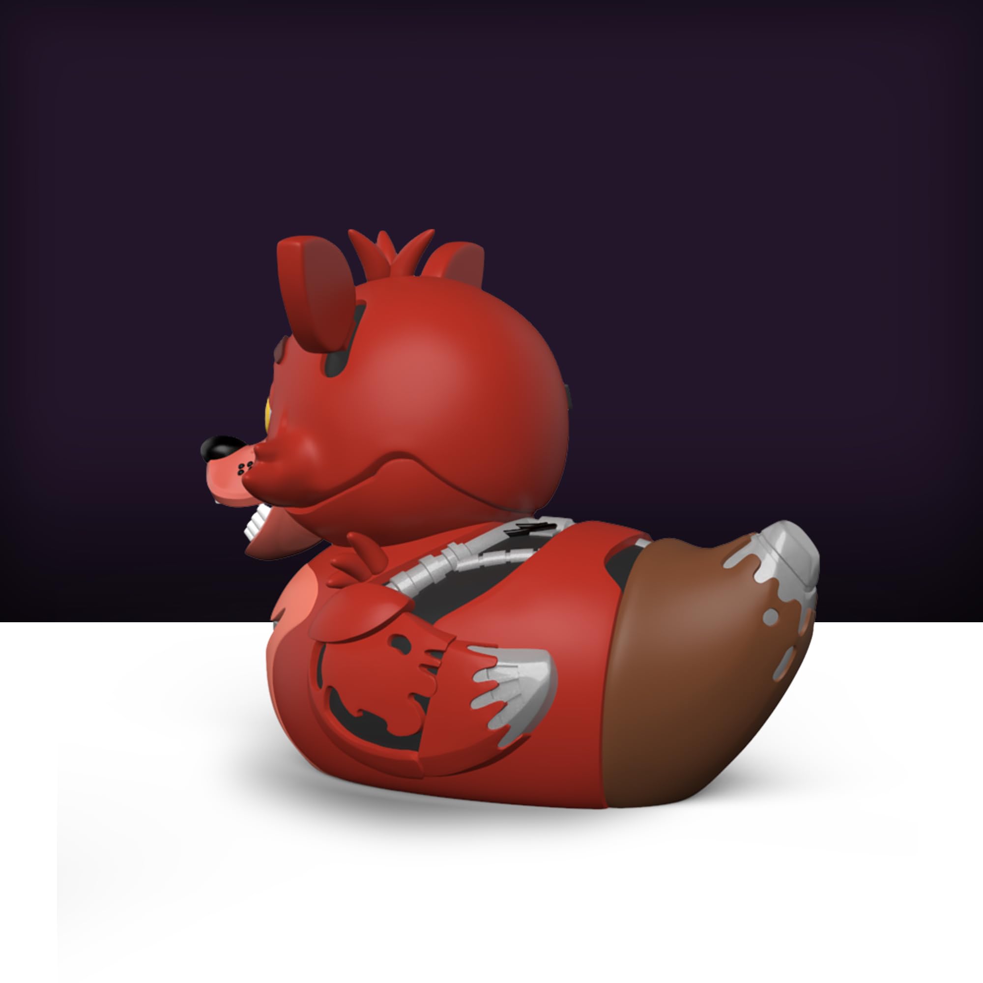 TUBBZ Five Nights At Freddy's Foxy Mini Cosplaying Rubber Duck Vinyl Figure | Approx. 5cm Tall | Collectible 3