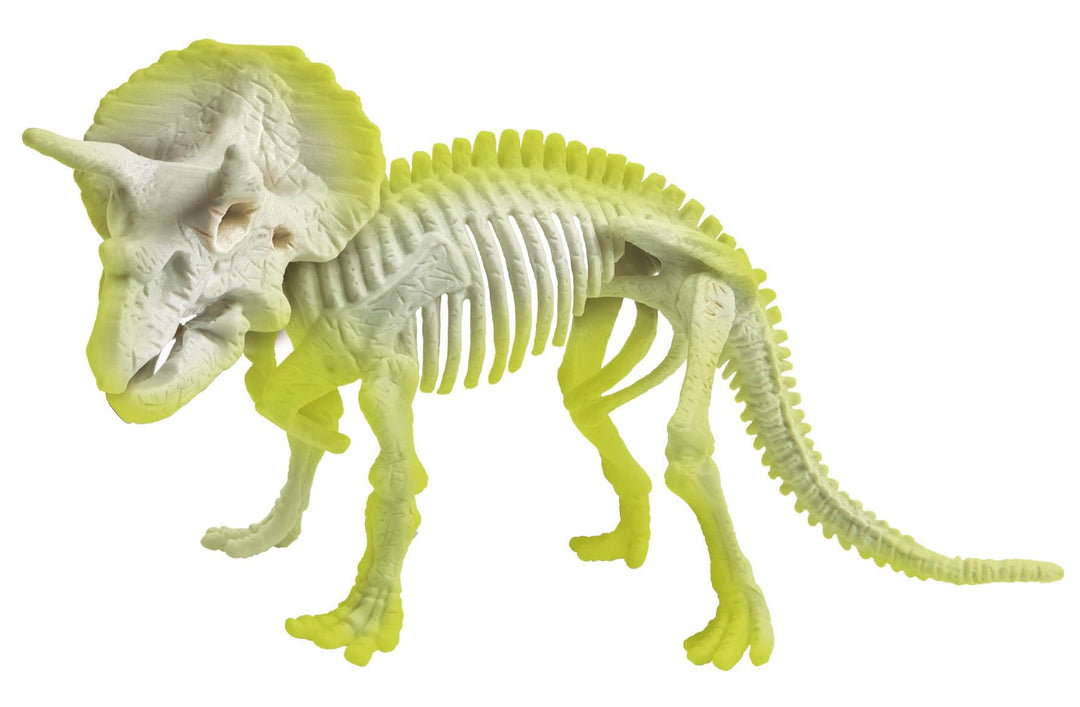 Clementoni Archaeoplaying Phosphorescent Triceratops Science Kit - Dig, Assemble & Glow (55538)