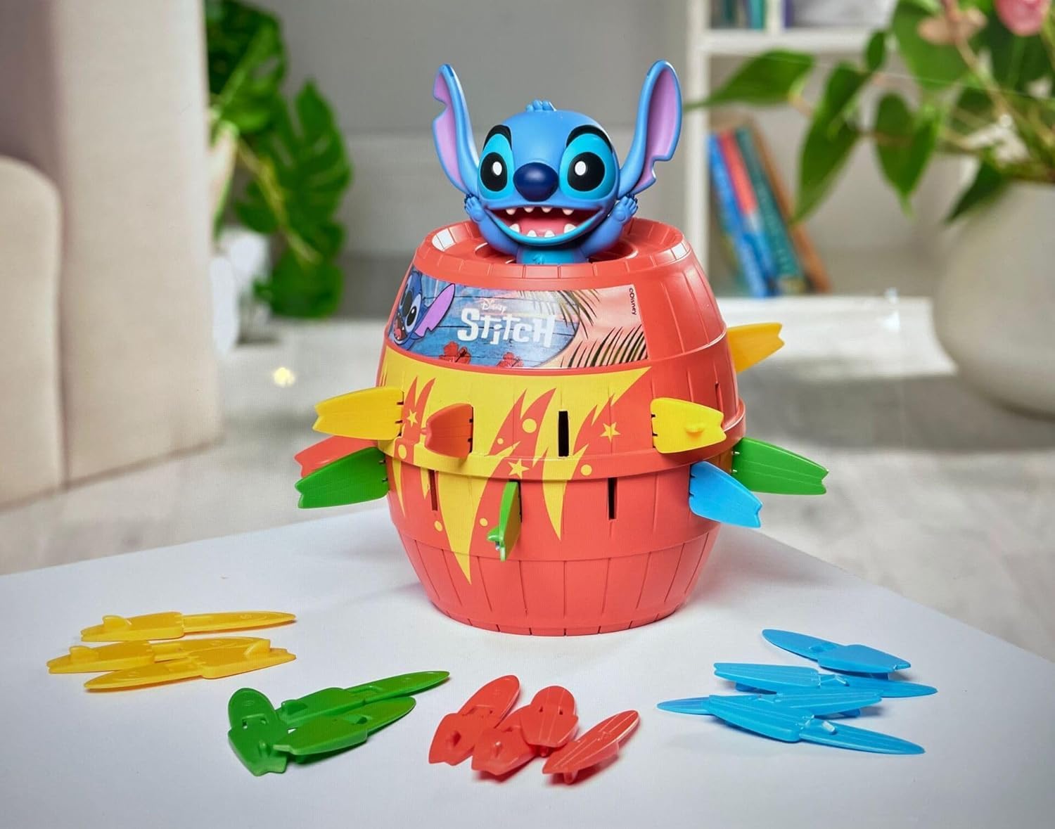 TOMY Disney Pop Up Stitch Action Board Game 9
