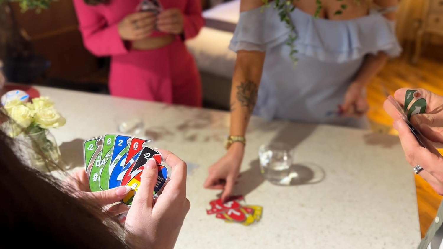 Mattel Games UNO Dare Adults Only Card Game, UK English Version