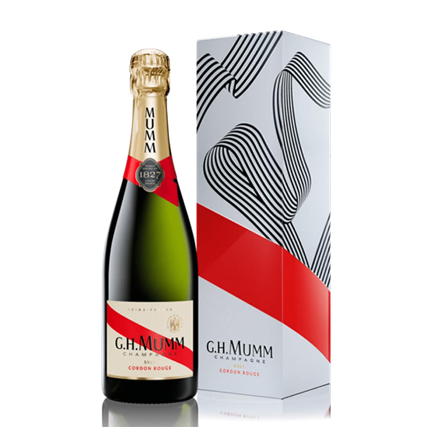 G.H. Mumm - Cordon Rouge Non Vintage Champagne (75 cl)