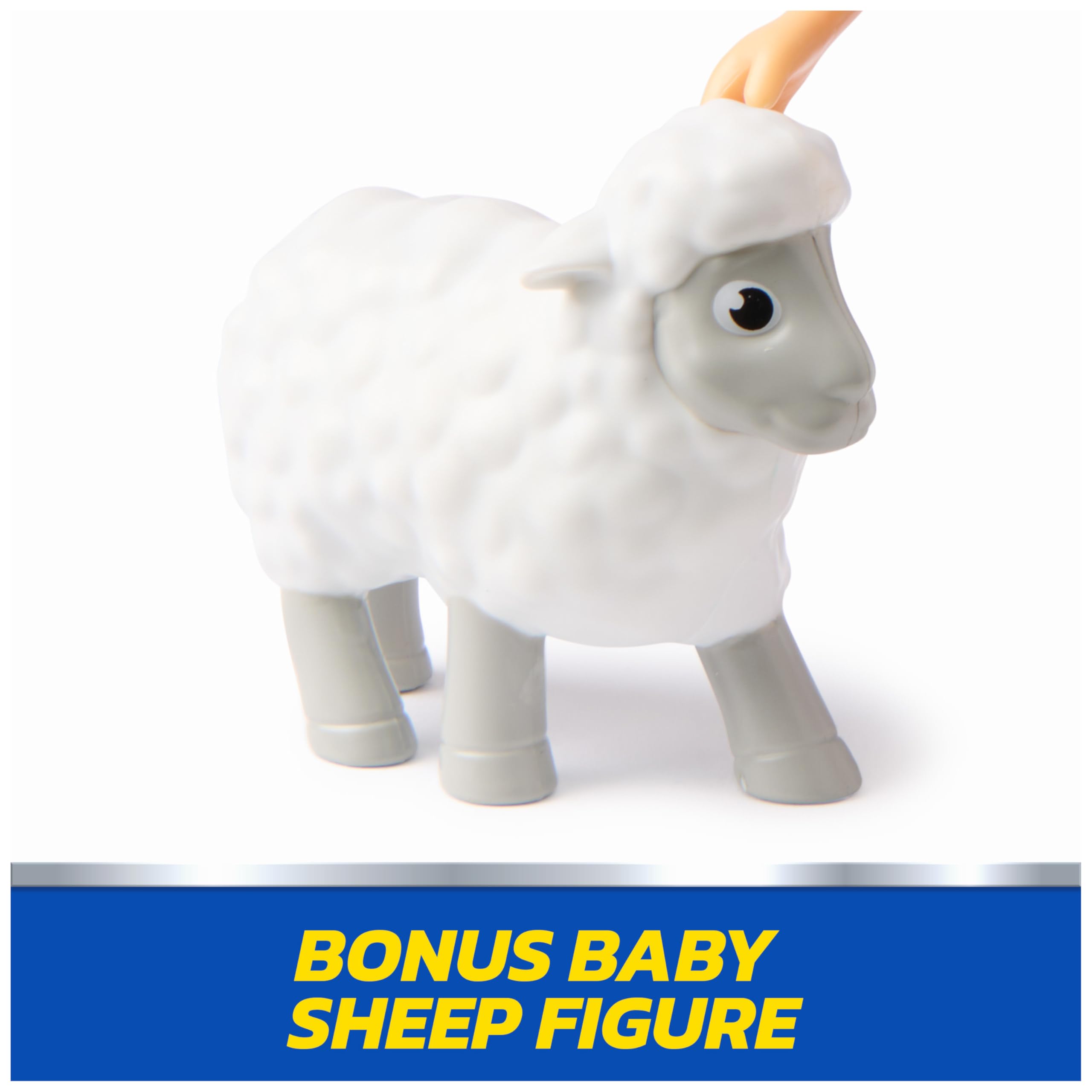 Paw Patrol Marshall & Farmer Al Figure Pack with Sheep Toy Figure | Ages 3-9 | 3 Figures 4