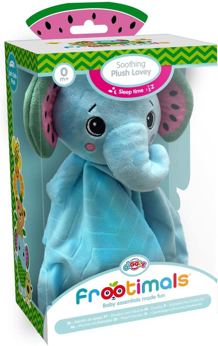 DOUDOUDOU with Melany MELEPHANT FROOTIMALS Plush - Multicoloured Soft Toy for Kids