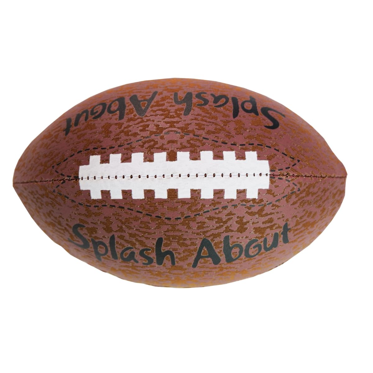 Splash About Oval Sports Ball - Air-Filled, Lightweight, Safe for Pools | Brown | Ages 6+ 2