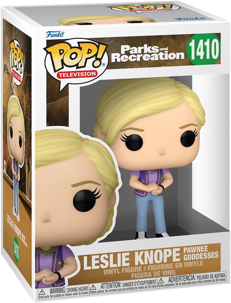 Funko Pop! TV: Parks and Recreation - Leslie Knope (Pawnee Goddesses) Vinyl Figure 1