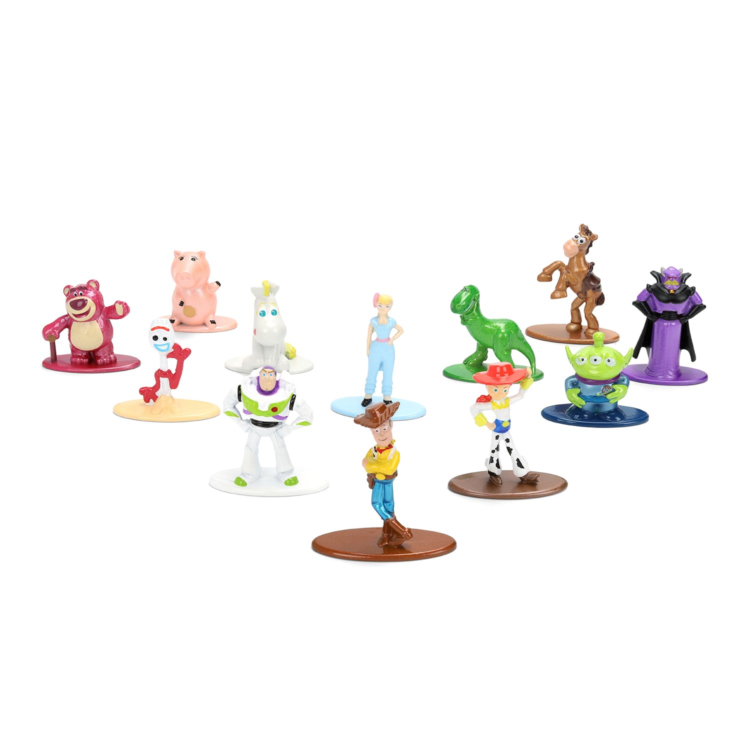 Jada Toy Story Wave 1 Nano Figures - 12 Piece Multipack, 1.65" Die-Cast Metal 7