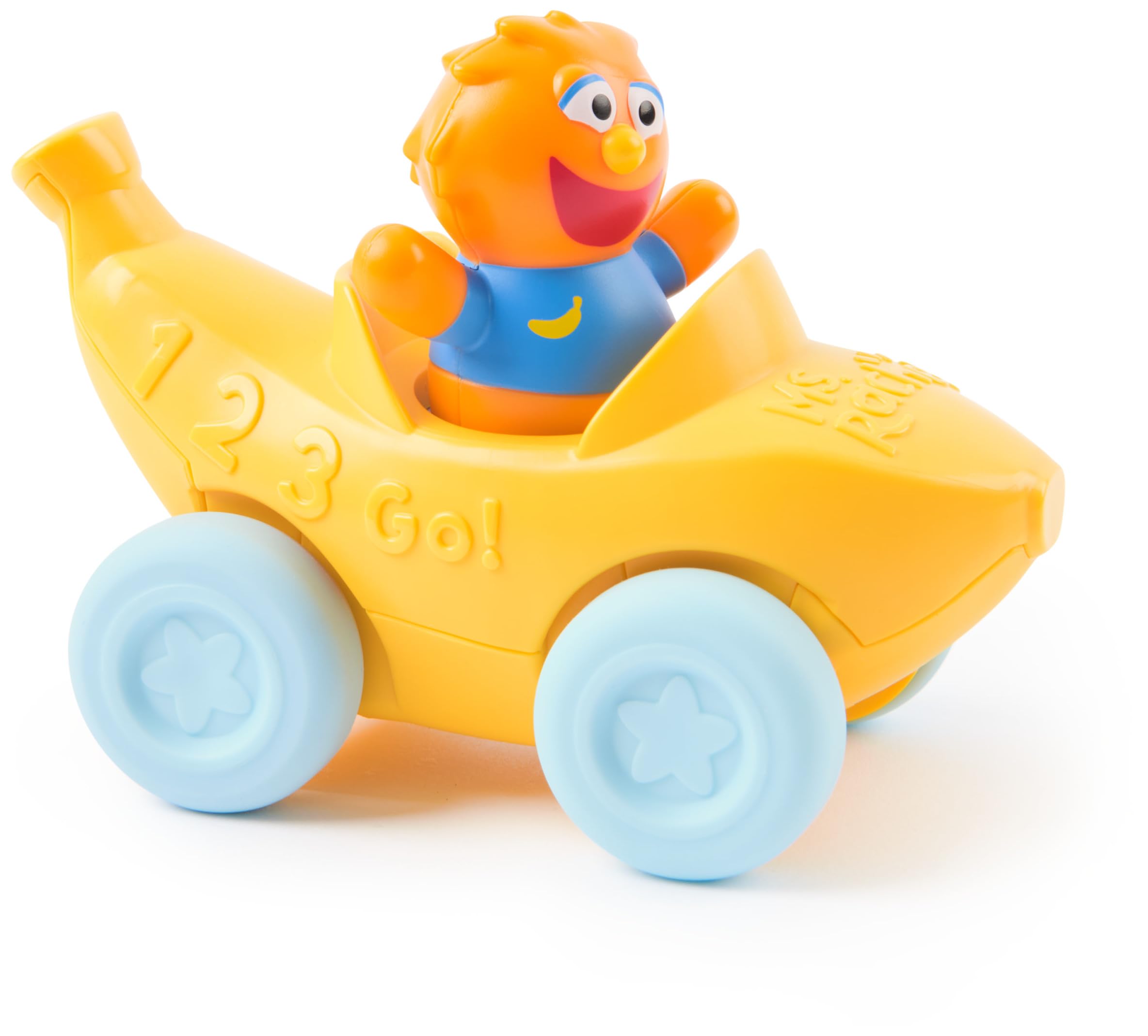Ms. Rachel Herbie’s 1-2-3 Roll! Vehicle with Click-in Figure | Pull Back & Go | Ages 12+ Months 1
