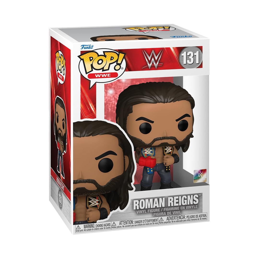 WWE: Roman Reigns With Belts Funko Pop! 72233 Pop! Vinyl Nr. 131