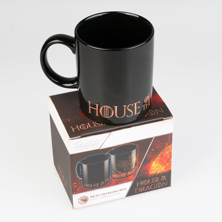 Grupo Erik House of The Dragon Heat Changing Mug - Targaryen Dragon Ceramic Mug (TAZT03)