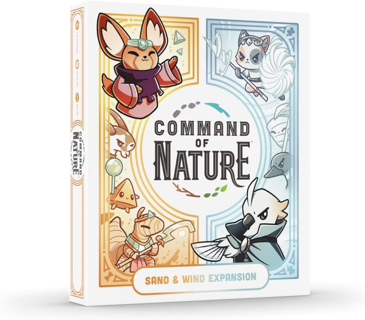 Unstable Games Command of Nature Expansion: Sand & Wind Expansion - Card Game Expansion (7947-CNT-EXP1)