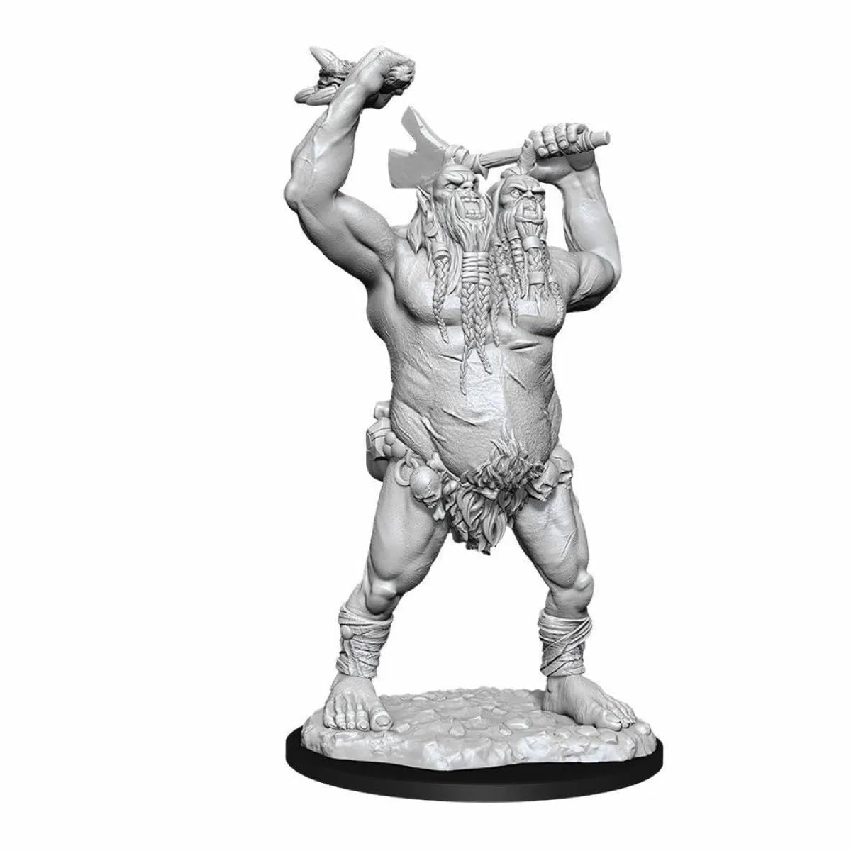 WizKids Nolzur's Marvelous Miniatures - D&D Ettin Monster Pack | Unpainted Plastic | 1 Piece 1