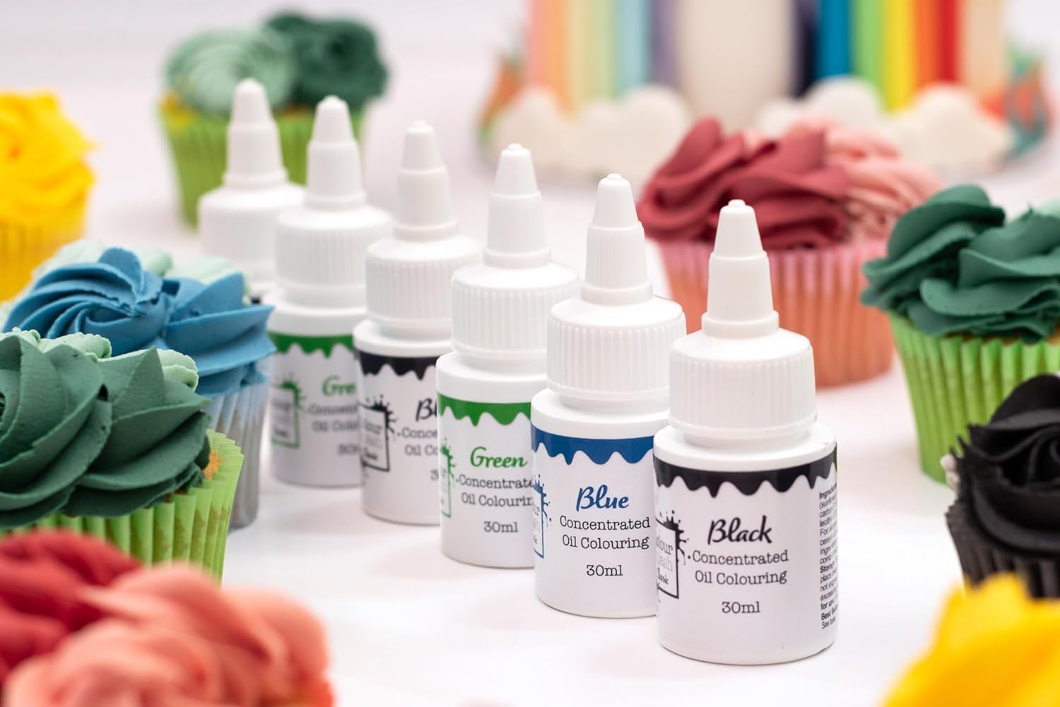 Colour Splash - Red Oil Based Food Colouring for Baking |30ml 3