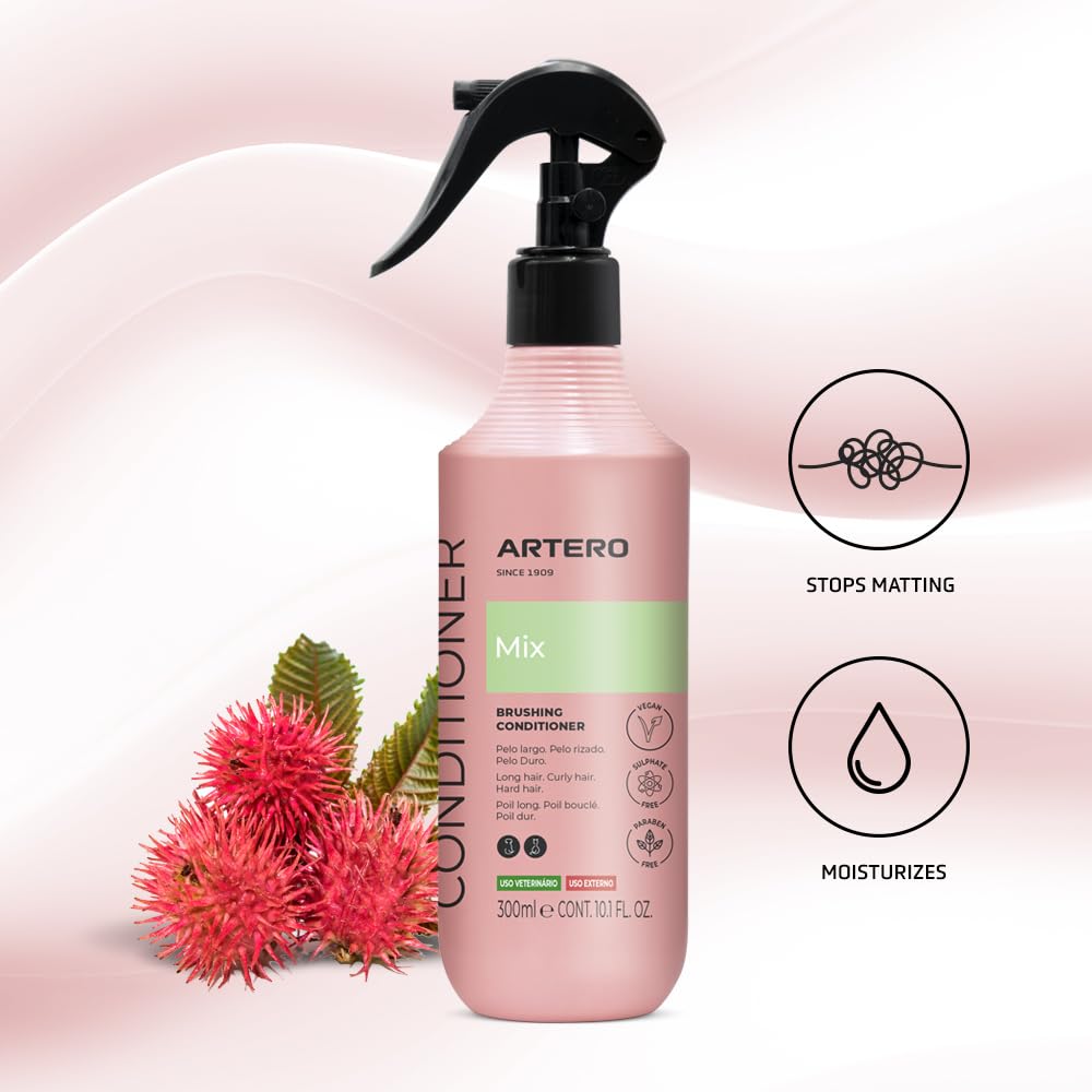 Artero Mix Multi-Phase Conditioner Spray - Detangles & Reduces Drying Time | 300 ml | Fresh Scent 2