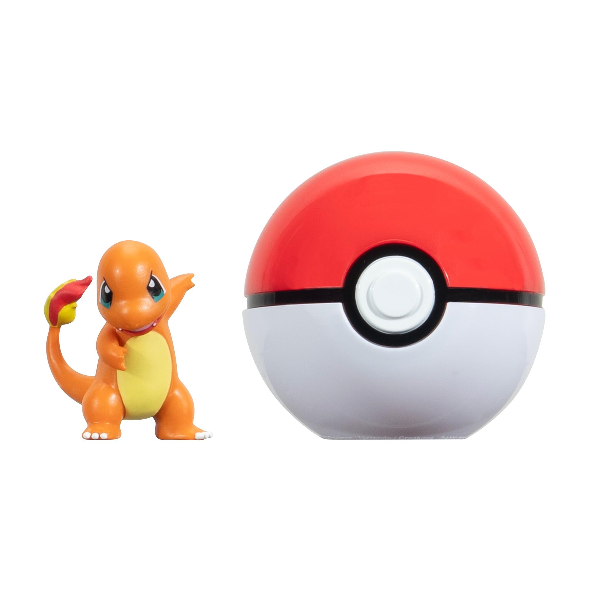 Pokémon Clip 'N' Go Charmander with Pokéball - Action Figure Playset for Kids 2