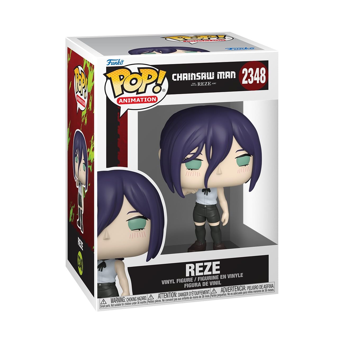 Funko POP! Animation: Chainsaw Man: Reze Vinyl Figure | Approx. 3.75 Inches Tall | Model 93279 1