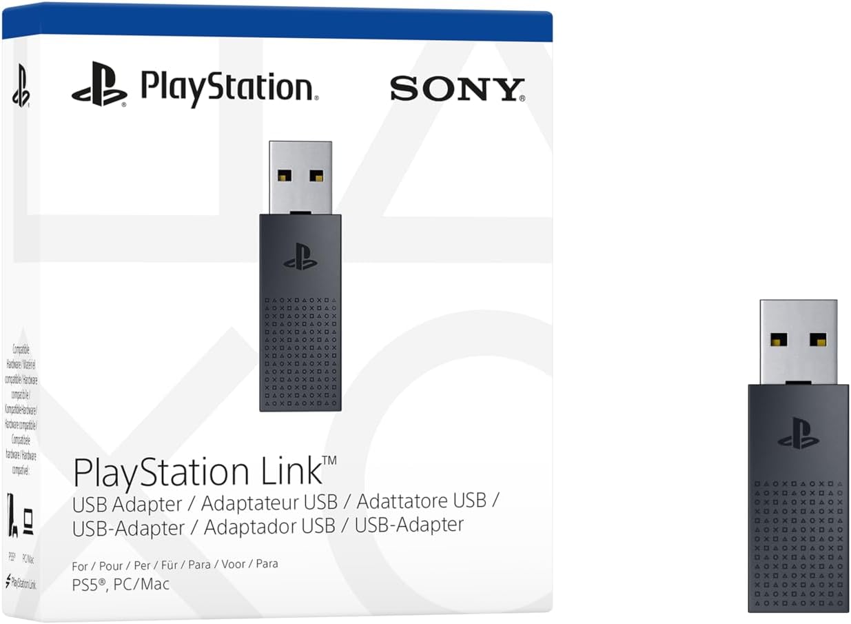 PlayStation Link™ USB Adapter for PULSE Elite & Explore - PS5 and PC/Mac Connectivity
