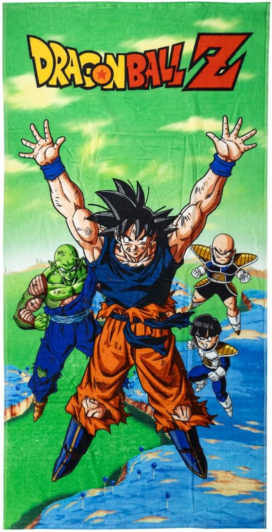 Dragon Ball Z Characters Beach Towel - Multicolor (70 x 140 cm)