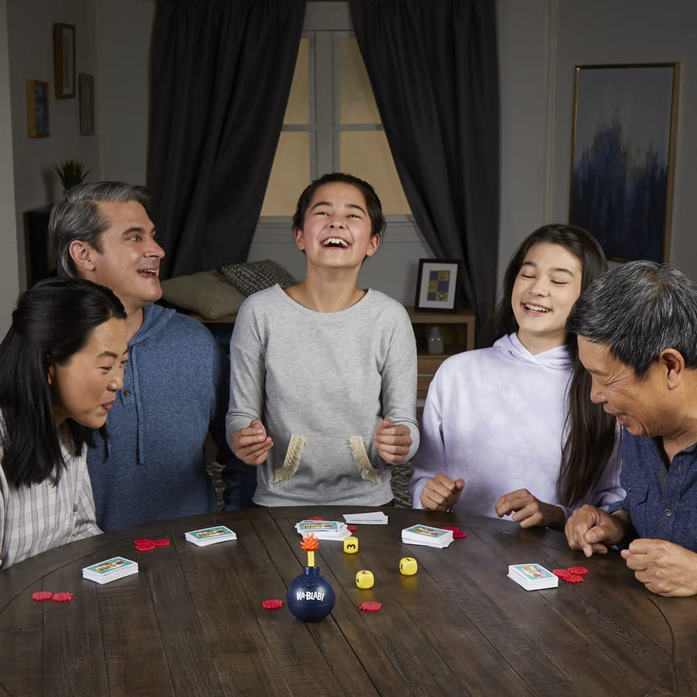 Hasbro Gaming Ka-Blab! Family Party Board Game for 2-6 Players, Ages 10+