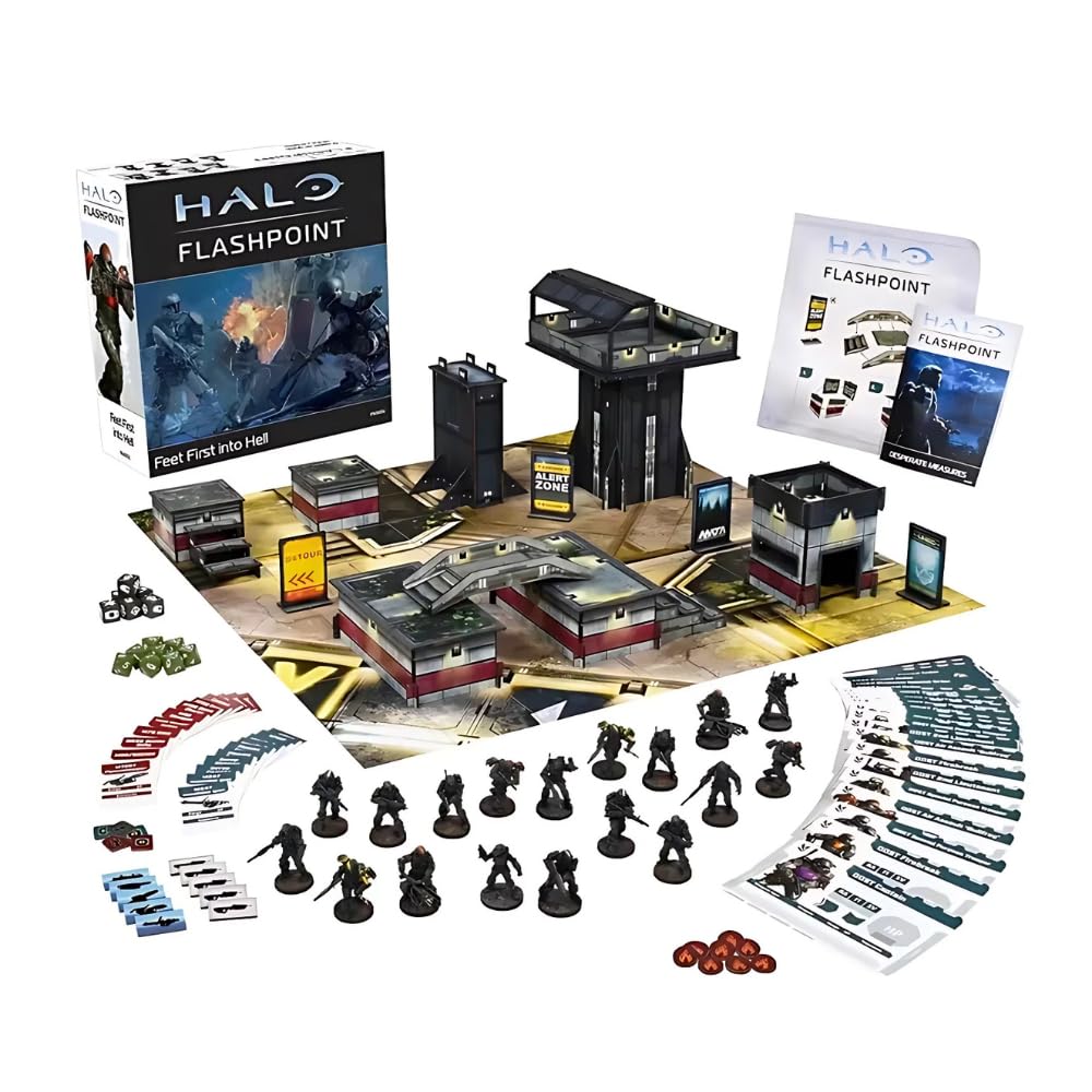Mantic Halo: Flashpoint – Feet First Into Hell ODST Faction Expansion | Board Game