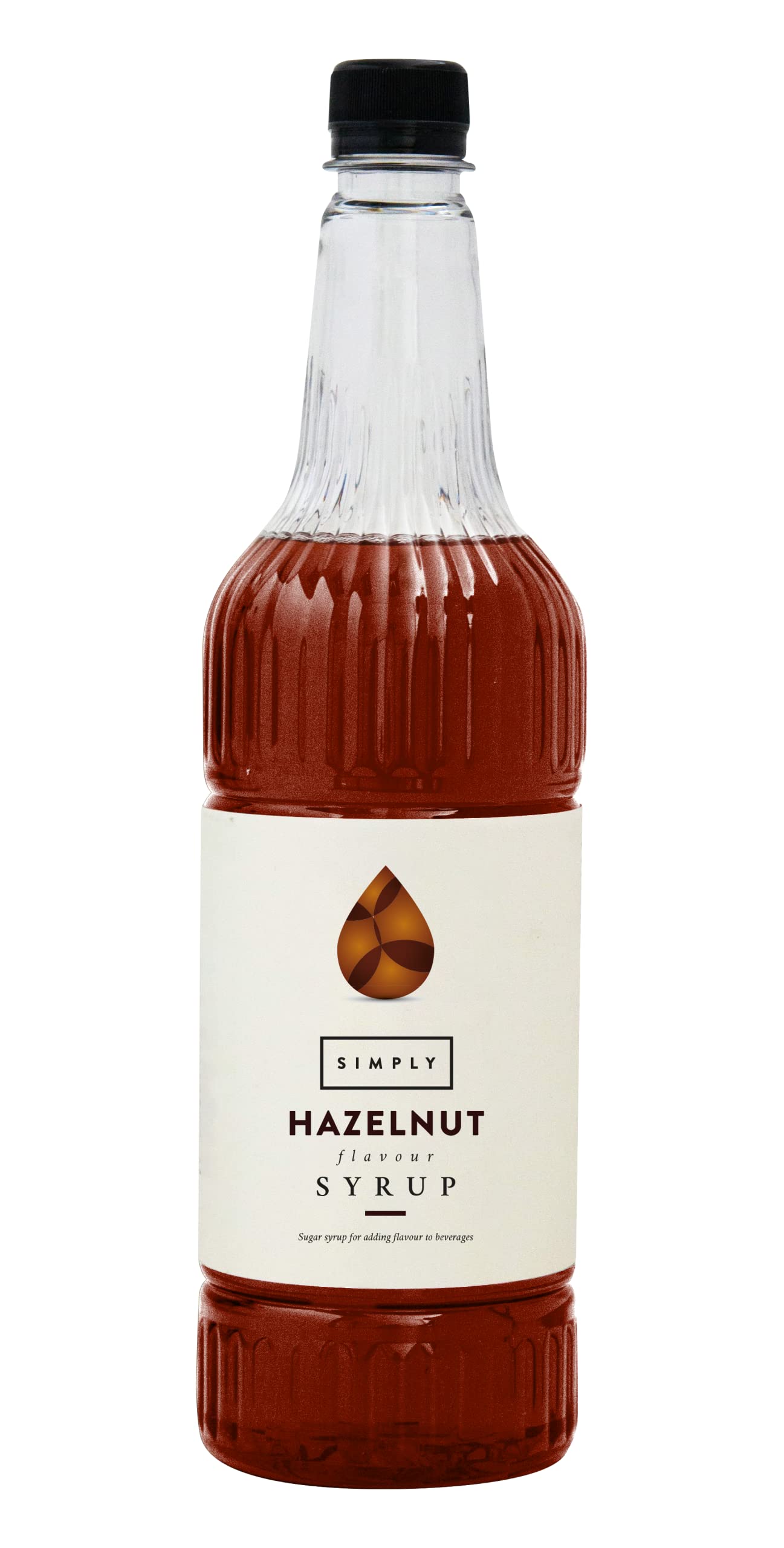 Simply Hazelnut Flavoured Syrup - Vegan, Nut Free | 1 Litre 1