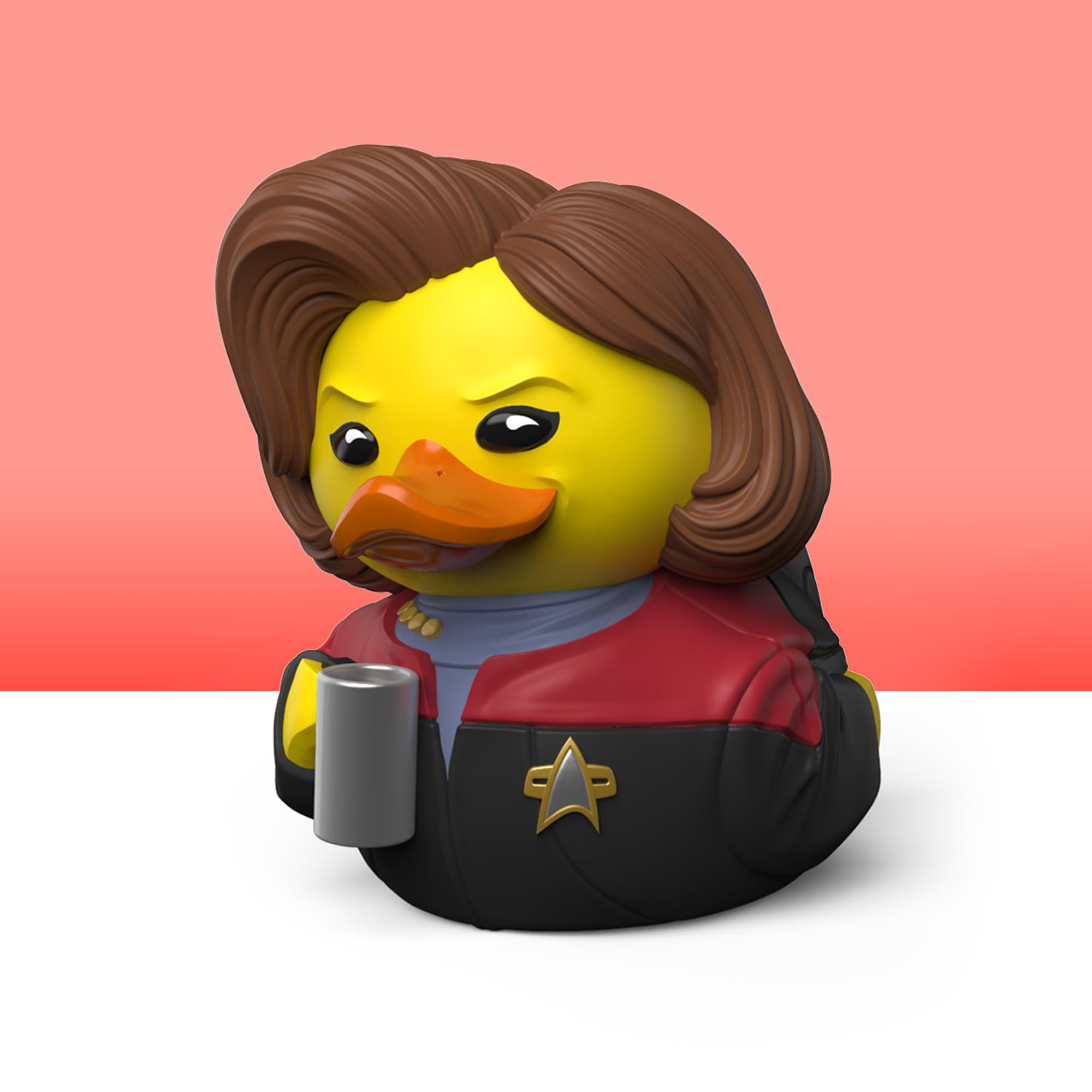 Mini Kathryn Janeway - Official Star Trek TUBBZ Vinyl Rubber Duck Collectible 9
