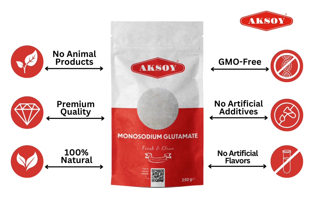 Aksoy 500g Premium MSG (Monosodium Glutamate) | Flavour Enhancer for Cooking 17