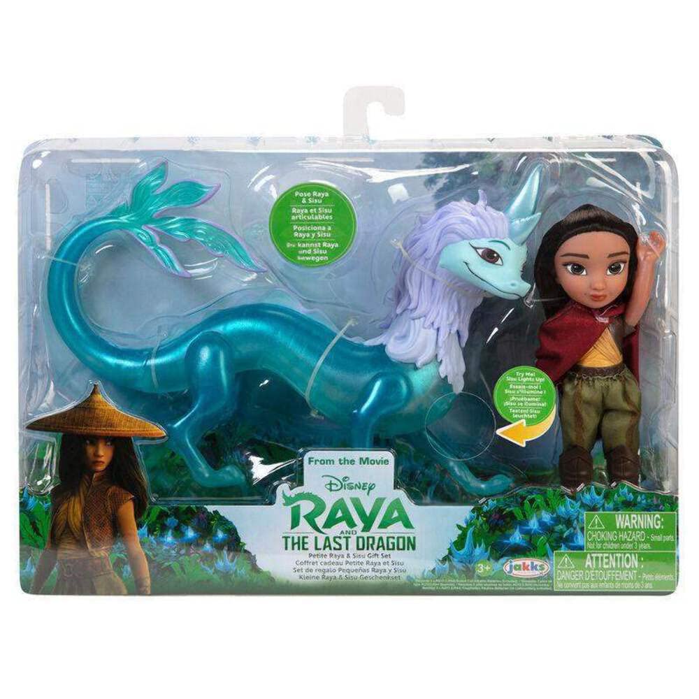 Disney Raya and The Last Dragon Petite Raya & Sisu Gift Set with Lights