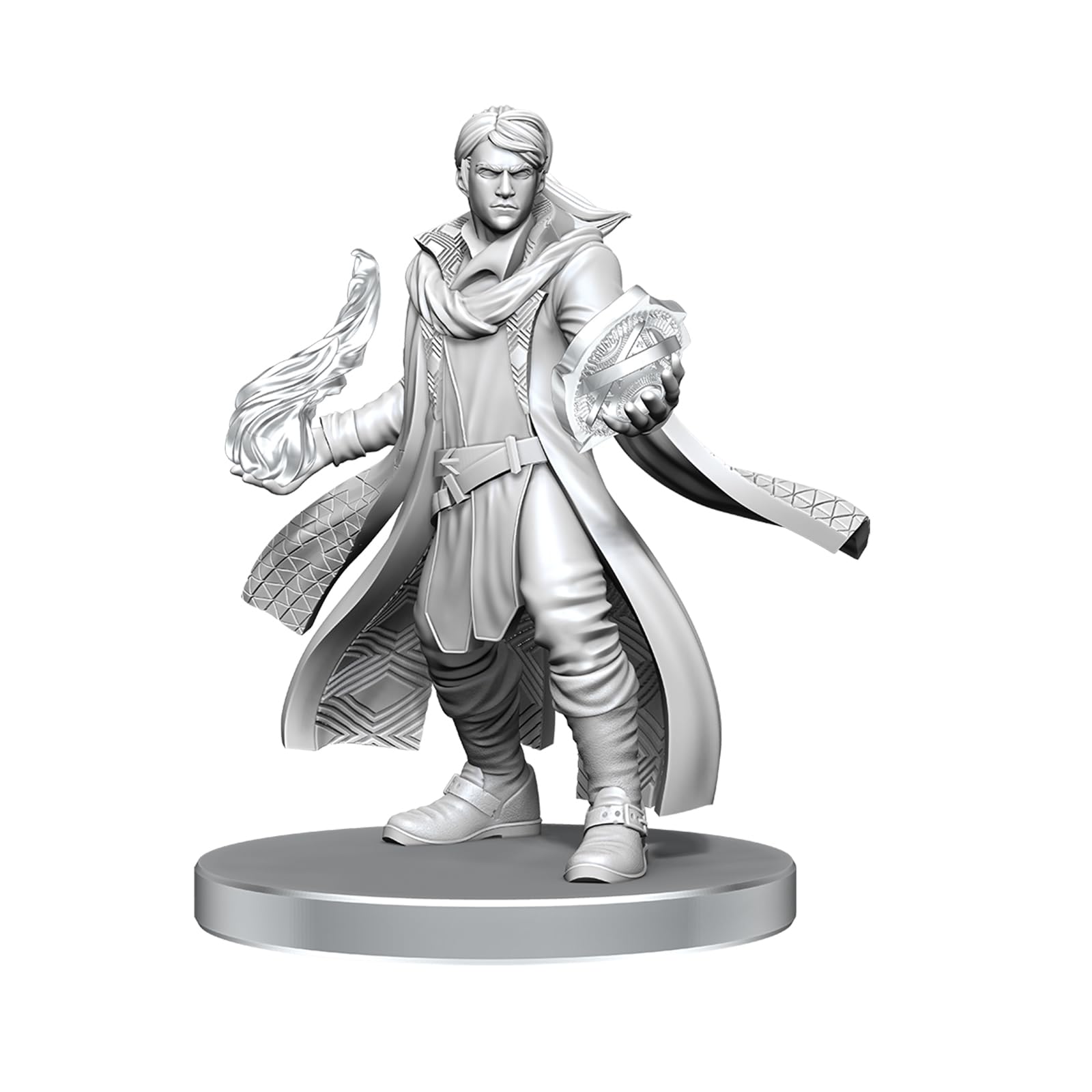WizKids Critical Role Unpainted Miniatures - Beauregard Lionett & Caleb Widogast Edition | Ready to Paint Plastic Figures