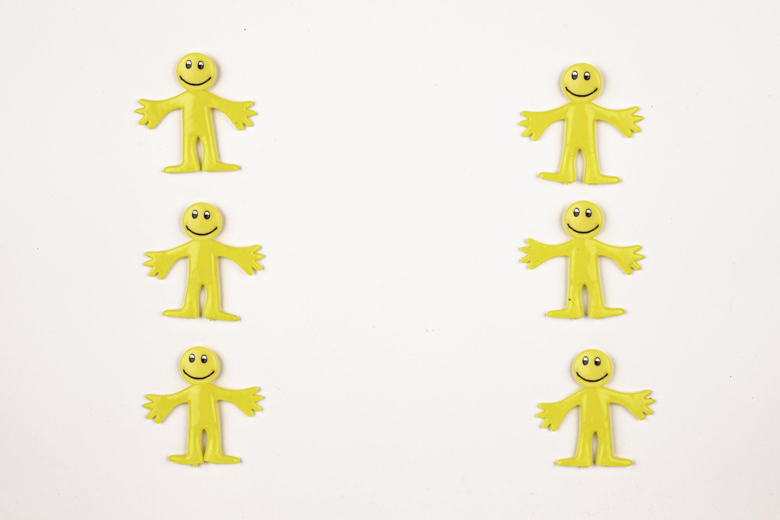 SHATCHI Yellow Stretchy Men Party Bag Fillers - 20Pk for Kids Birthday Party Favors 5
