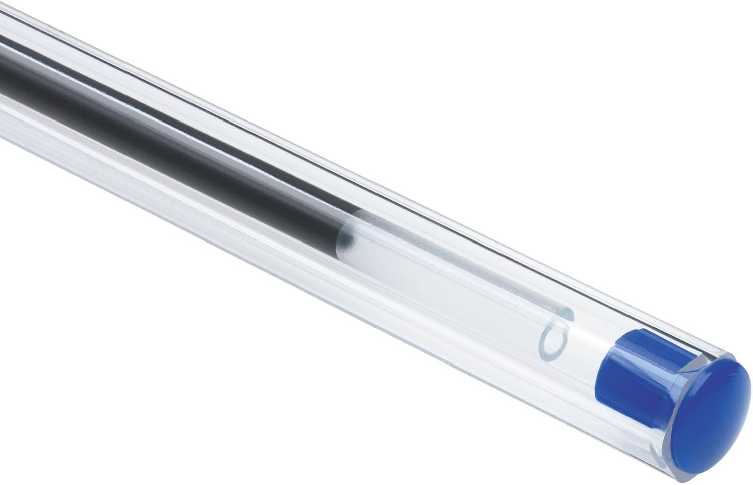 BIC Cristal Original Comfortable Ballpoint Pens - Value Pack of 100 - Blue Colour- Medium Point (1.0 mm) 10