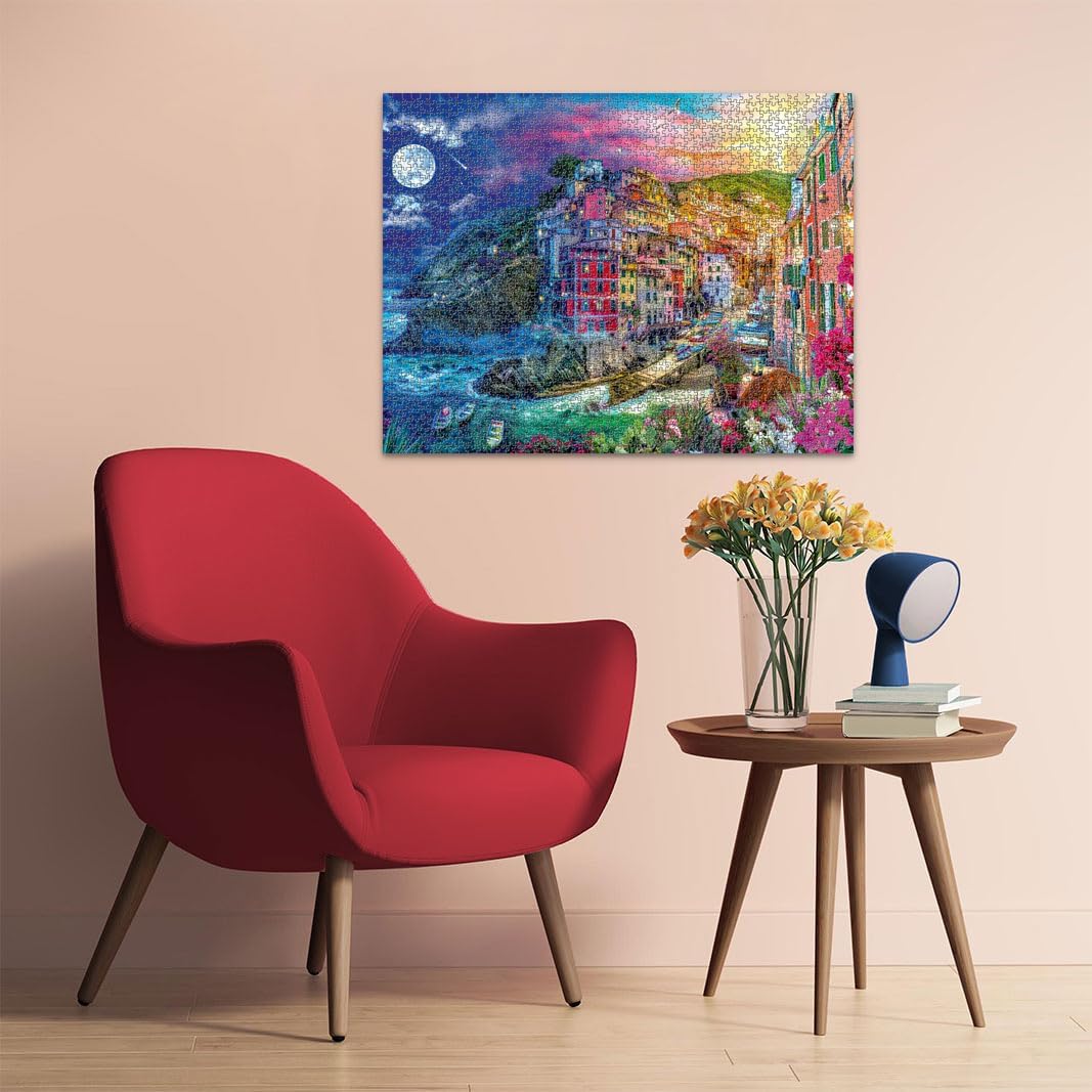 Ravensburger Colorful Cinque Terre - 2000 Piece Jigsaw Puzzle for Adults 2